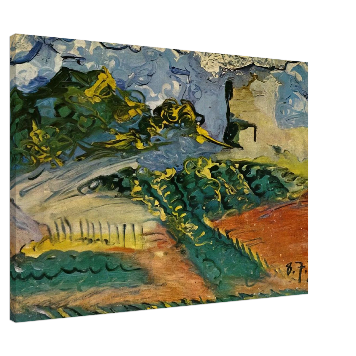 Untitled - 1958 Canvas | Pablo Picasso Canvas | Pablo Picasso Shop