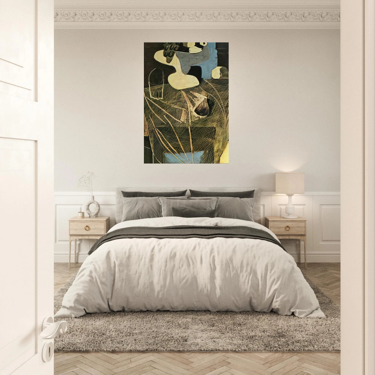 Still life with fishing net Canvas | Pablo Picasso Canvas | Pablo Picasso Shop
