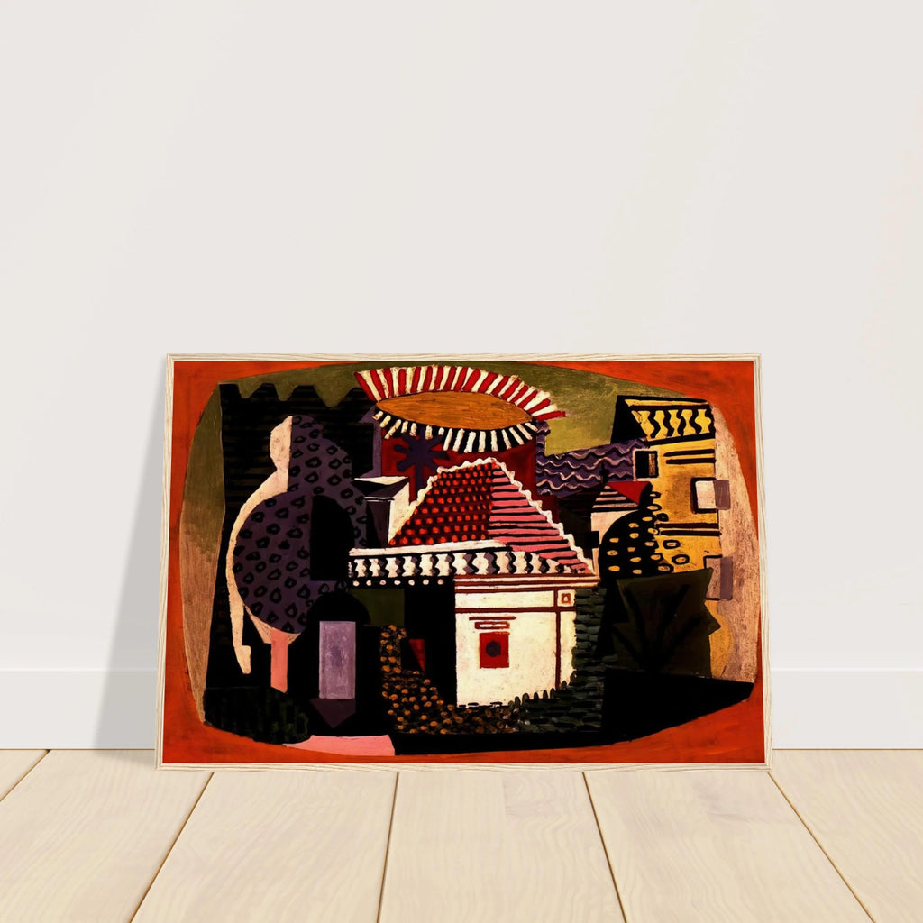 Landscape of Juan-les-Pins Framed Poster | Pablo Picasso Framed Prints Wall Art | Pablo Picasso Shop