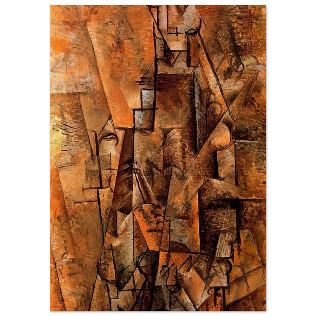 Clarinetist - 1911 Poster | Pablo Picasso Poster | Pablo Picasso Shop