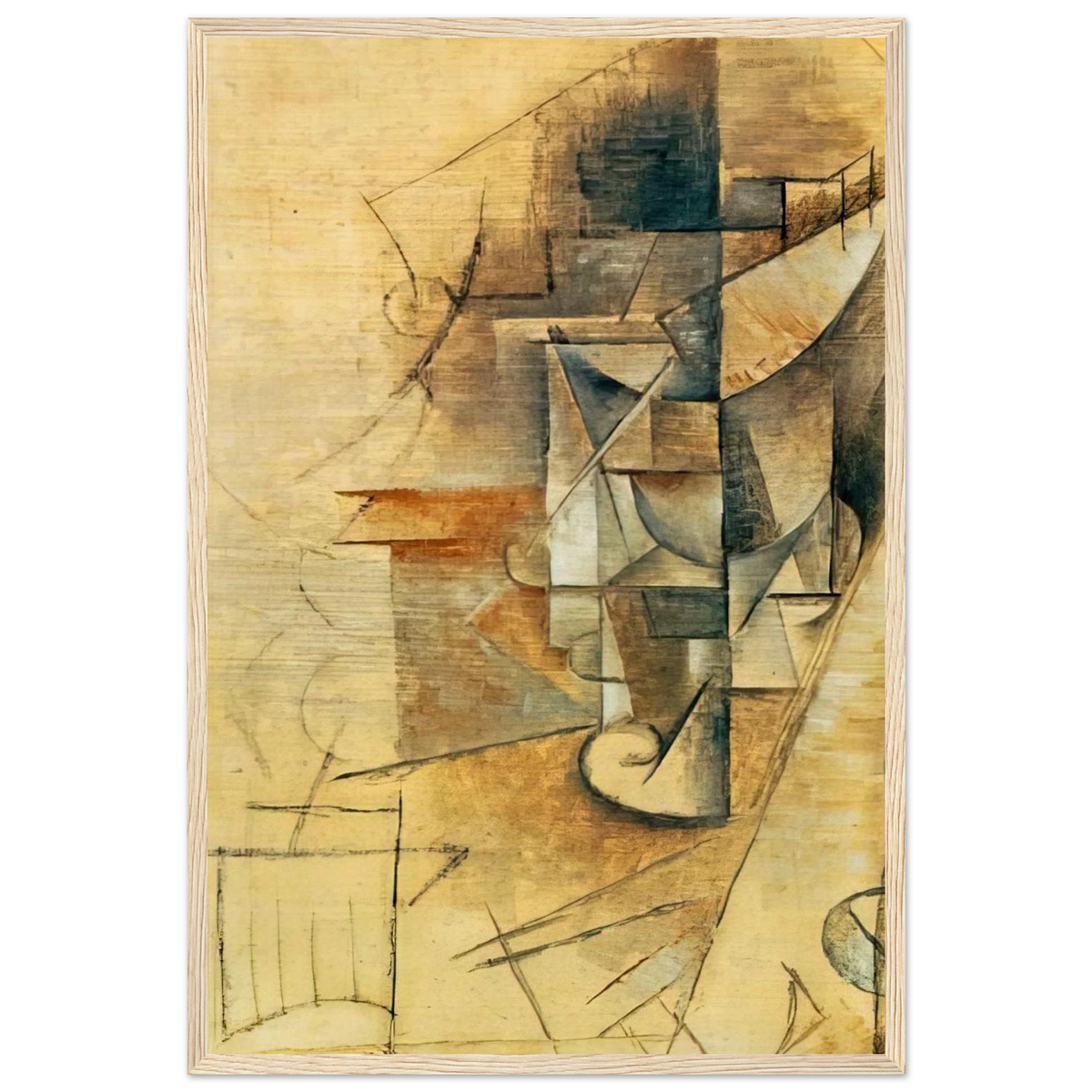 A glass Framed Poster | Pablo Picasso Framed Prints Wall Art | Pablo Picasso Shop