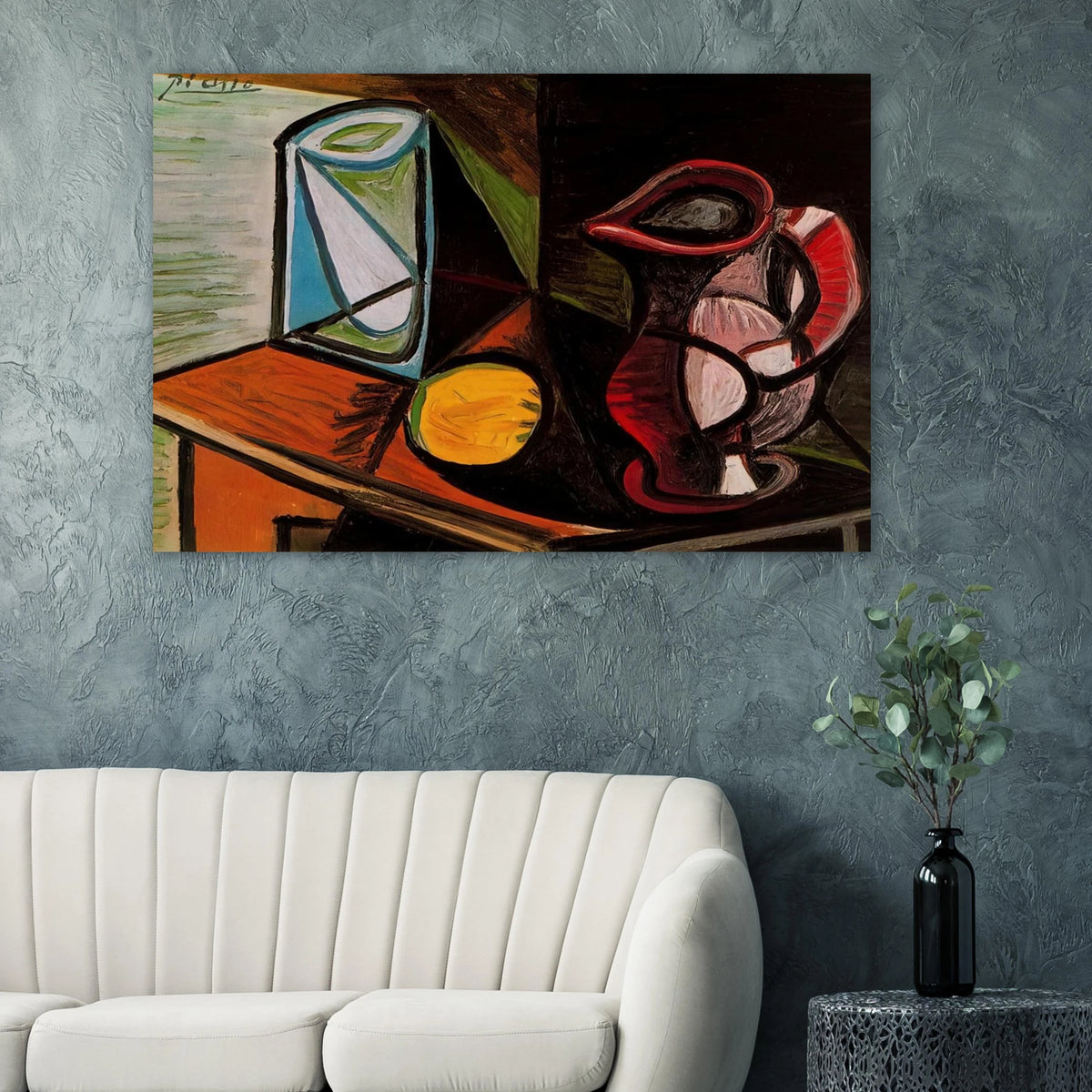 Glass and pitcher Poster | Pablo Picasso Poster | Pablo Picasso Shop