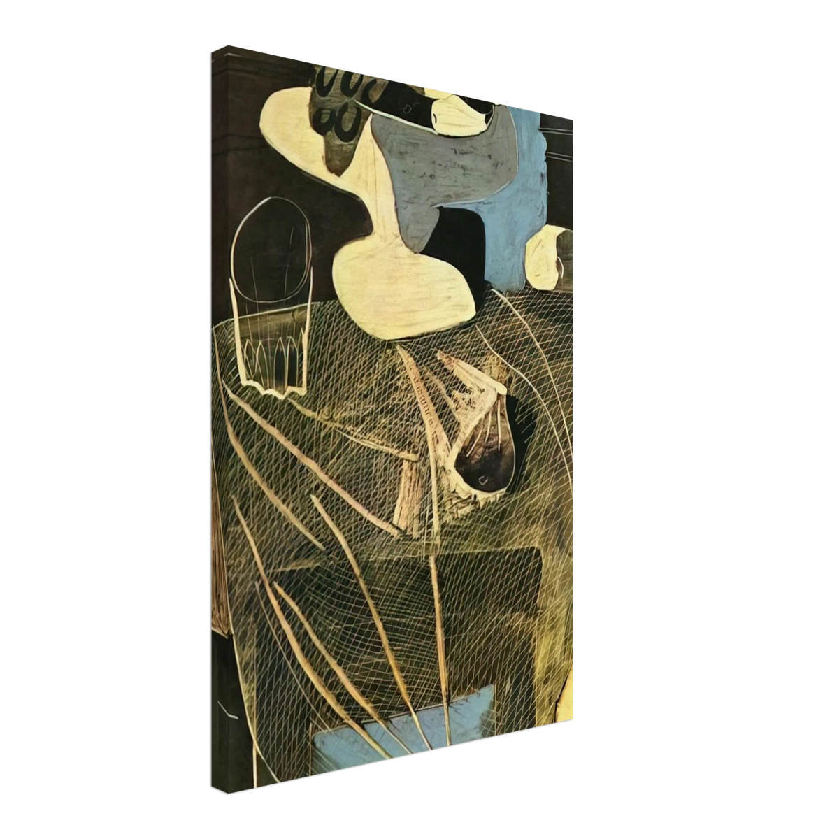 Still life with fishing net Canvas | Pablo Picasso Canvas | Pablo Picasso Shop