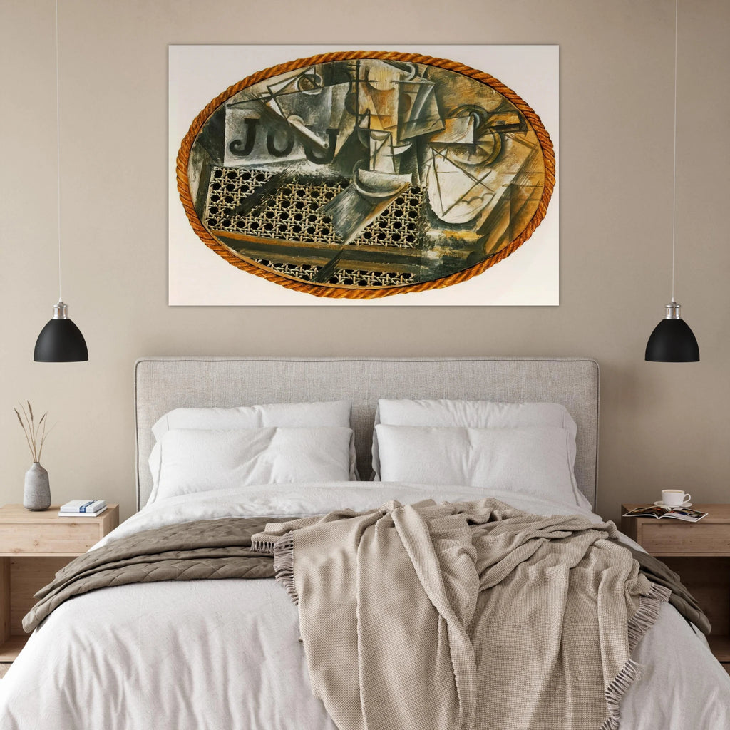 Still Life with Caned Chair Poster | Pablo Picasso Poster | Pablo Picasso Shop