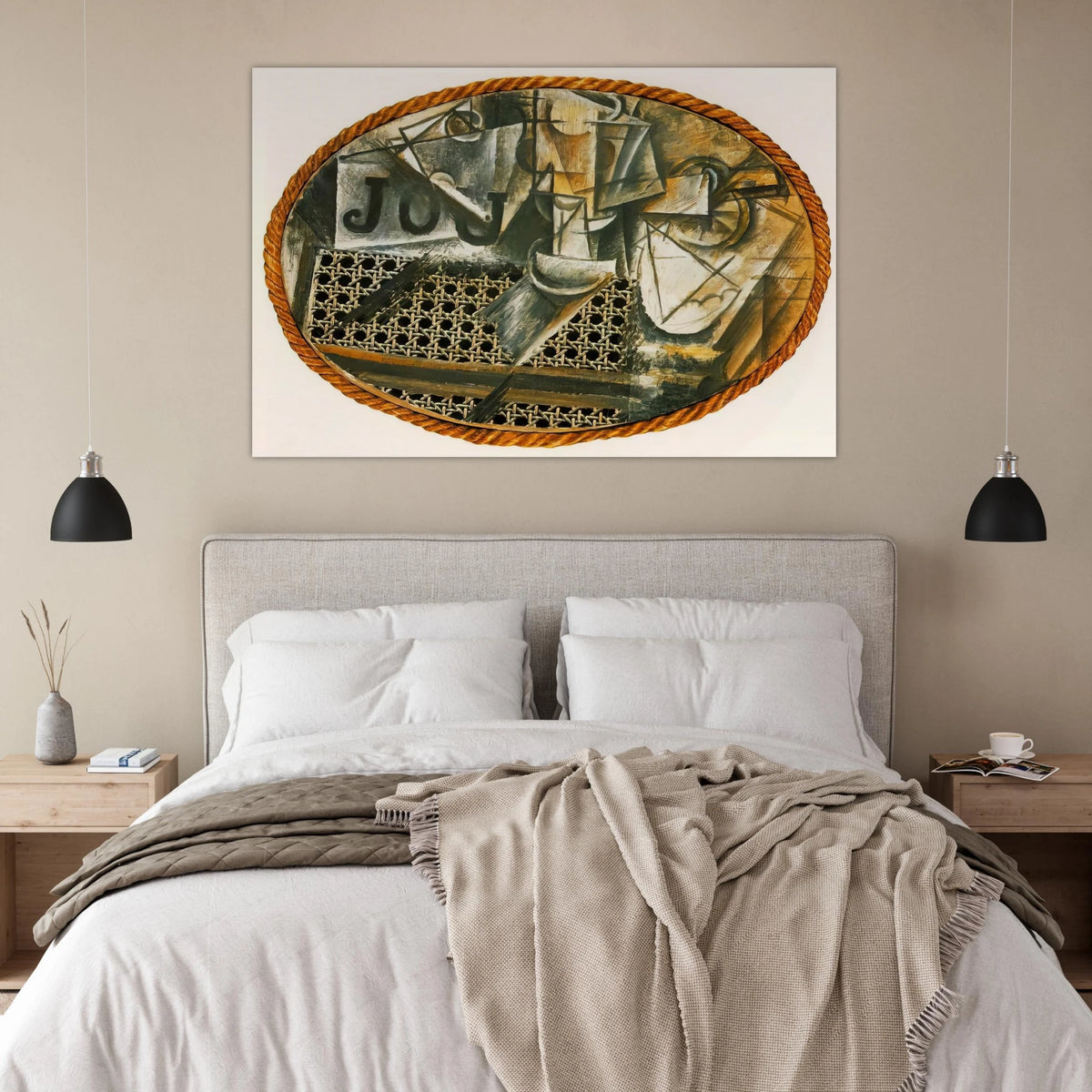 Still Life with Caned Chair Poster | Pablo Picasso Poster | Pablo Picasso Shop