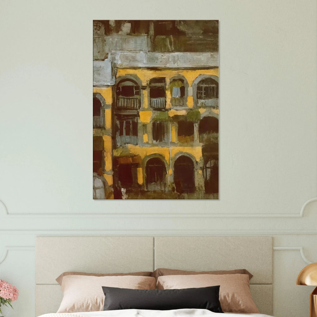 A blue house Canvas | Pablo Picasso Canvas | Pablo Picasso Shop