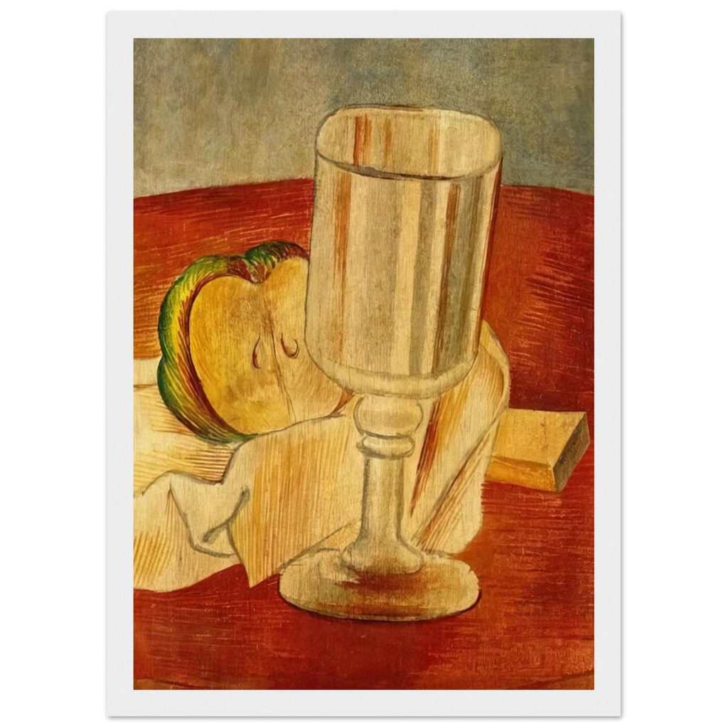Still life with Gobleet - 1914 Framed Poster | Pablo Picasso Framed Prints Wall Art | Pablo Picasso Shop