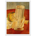 Still life with Gobleet - 1914 Framed Poster | Pablo Picasso Framed Prints Wall Art | Pablo Picasso Shop