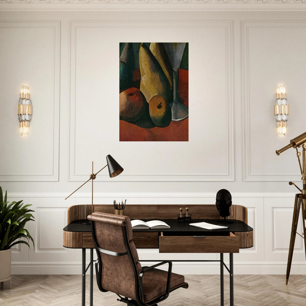 Glass and fruits Canvas | Pablo Picasso Canvas | Pablo Picasso Shop