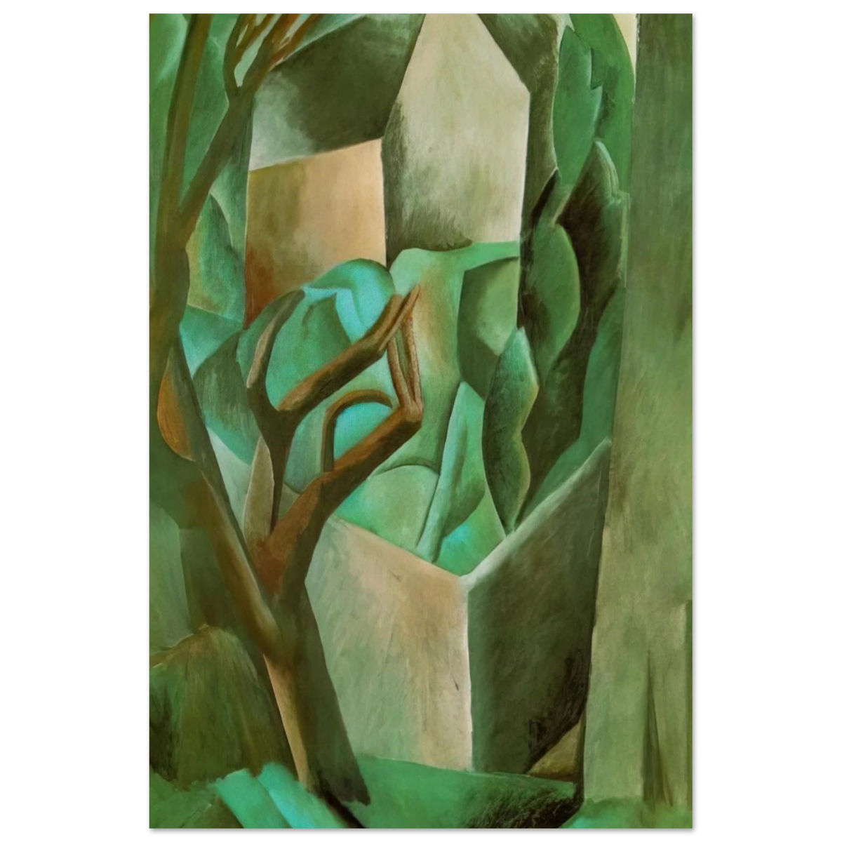 House in the garden Poster | Pablo Picasso Poster | Pablo Picasso Shop