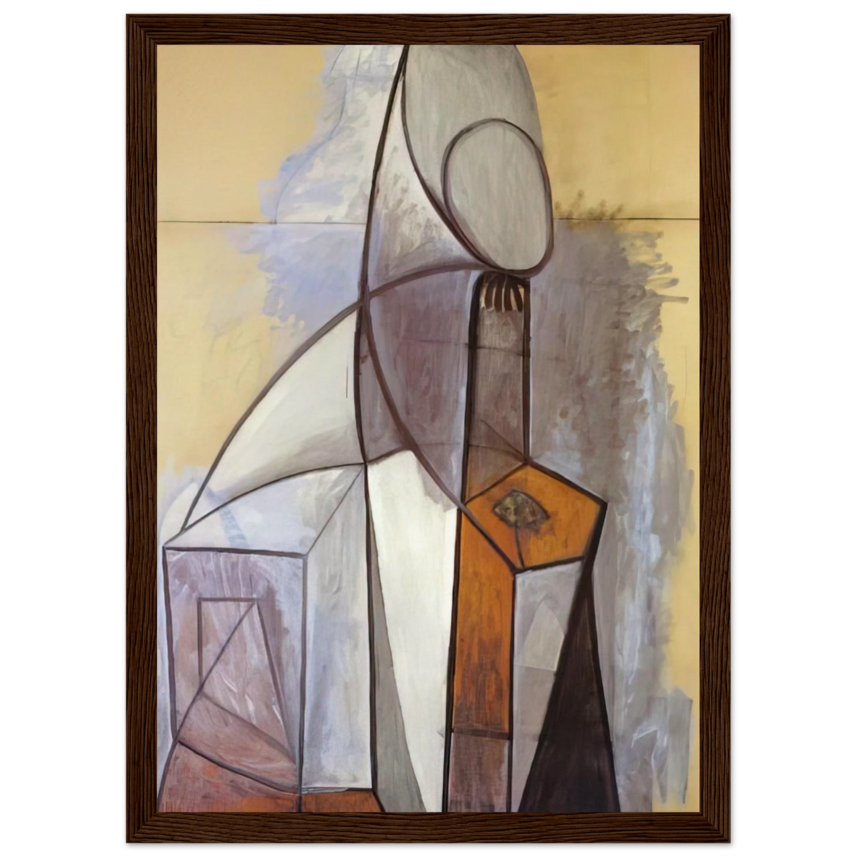 Composition - 1946 Framed Poster | Pablo Picasso Framed Prints Wall Art | Pablo Picasso Shop