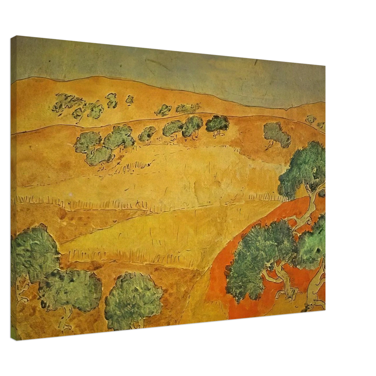Summer landscape Canvas | Pablo Picasso Canvas | Pablo Picasso Shop
