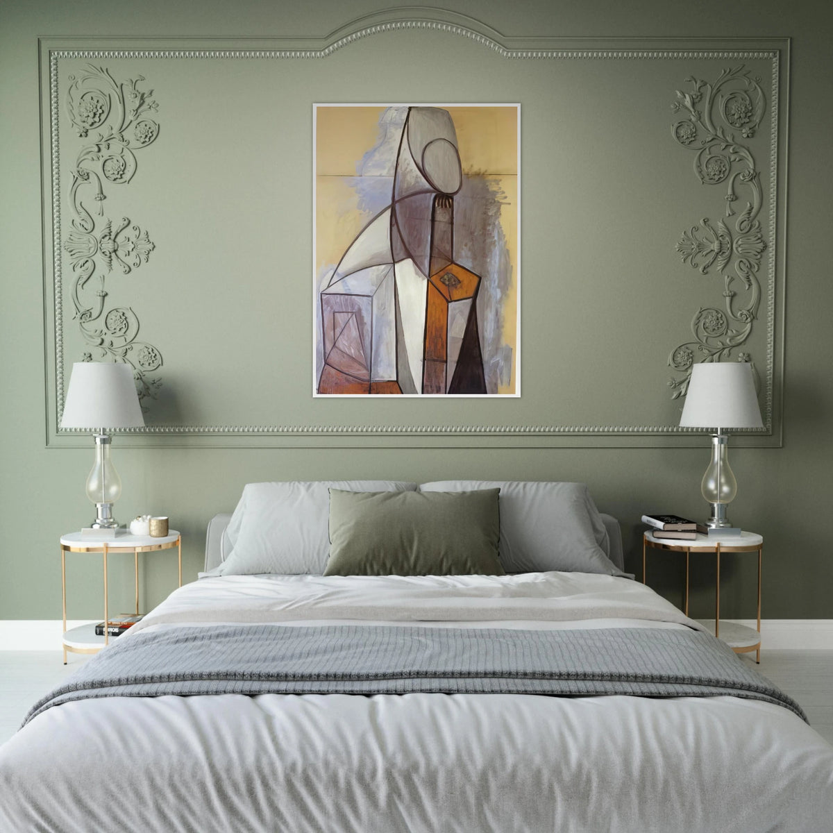 Composition - 1946 Framed Poster | Pablo Picasso Framed Prints Wall Art | Pablo Picasso Shop
