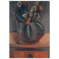 Flowers in a Grey Jar - 1908 Poster | Pablo Picasso Poster | Pablo Picasso Shop
