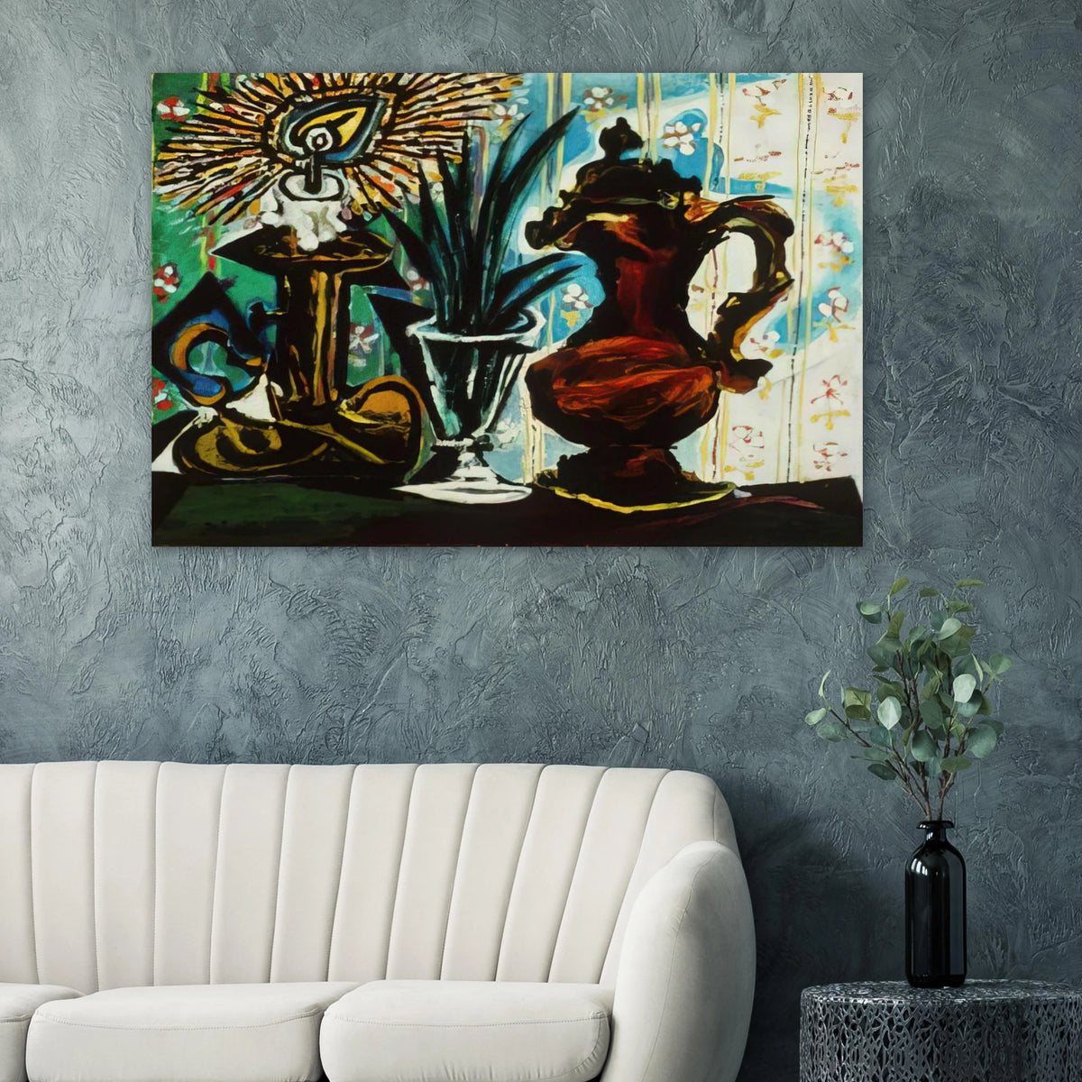 Still life with candle Poster | Pablo Picasso Poster | Pablo Picasso Shop