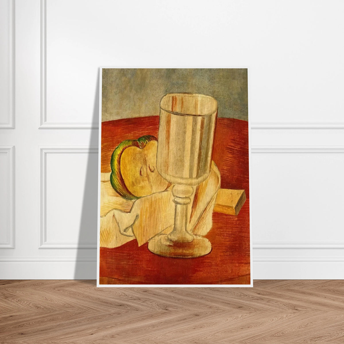 Still life with Gobleet - 1914 Framed Poster | Pablo Picasso Framed Prints Wall Art | Pablo Picasso Shop