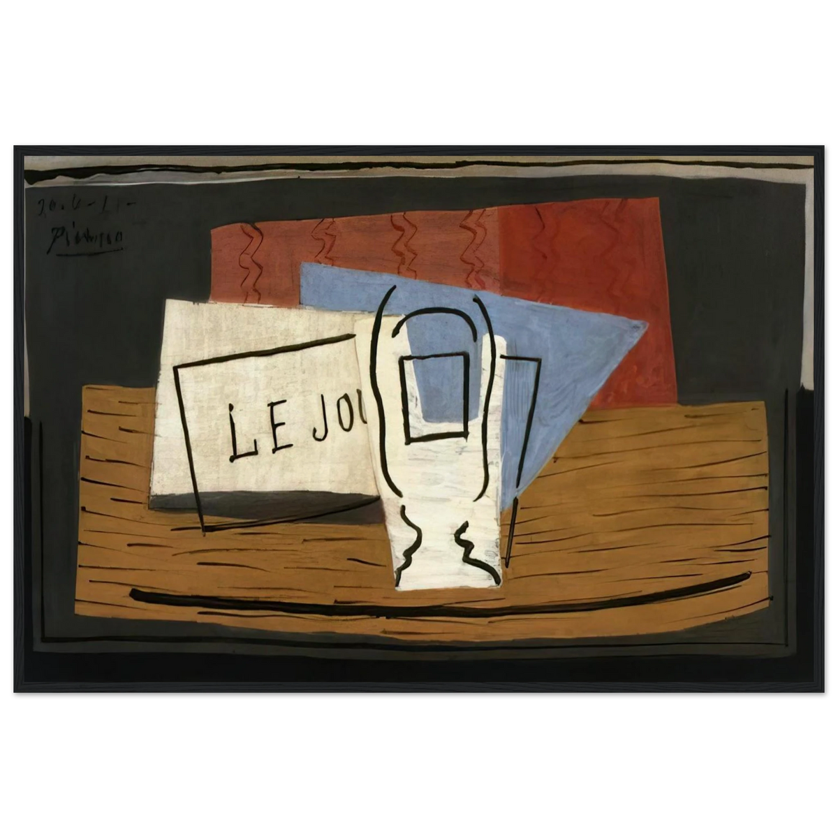 Still life - 1921 Framed Poster | Pablo Picasso Framed Prints Wall Art | Pablo Picasso Shop
