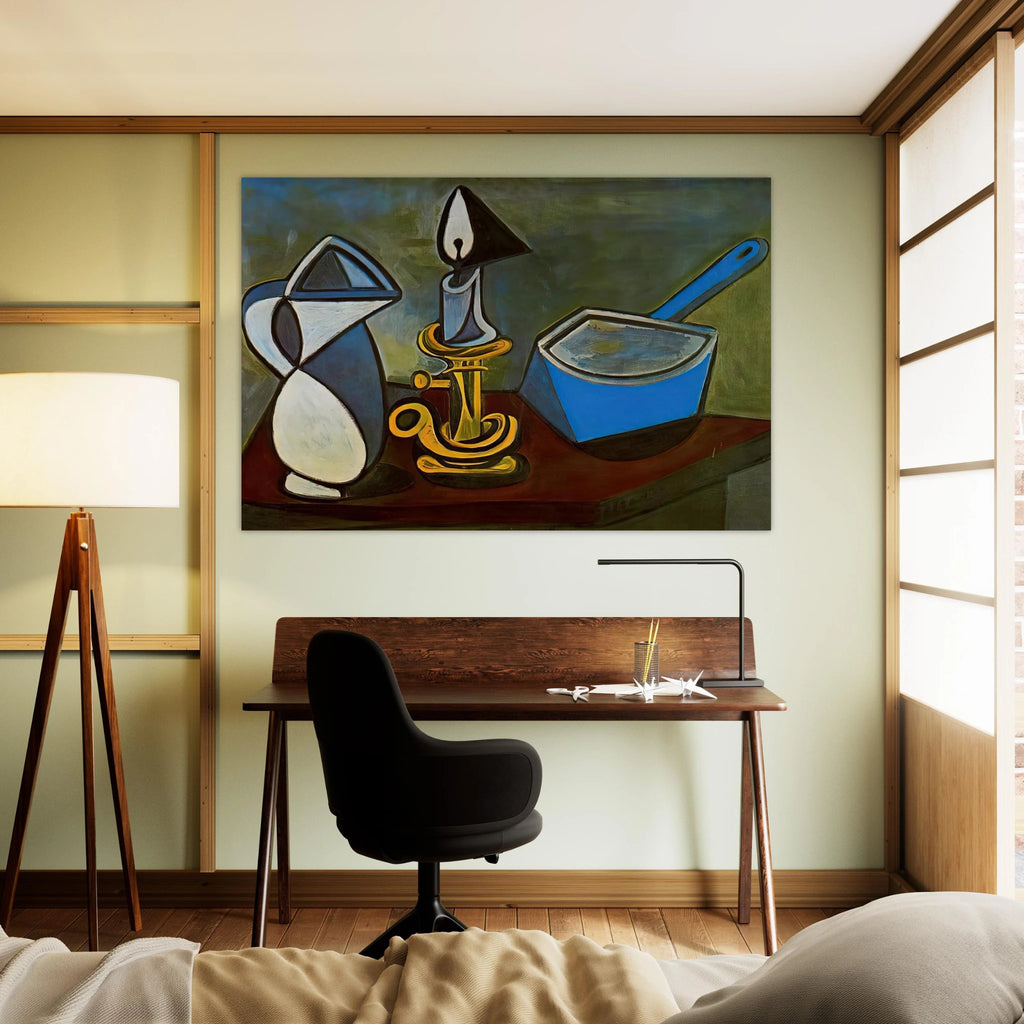 Jug, candle and enamel pan - 1945 Poster | Pablo Picasso Poster | Pablo Picasso Shop