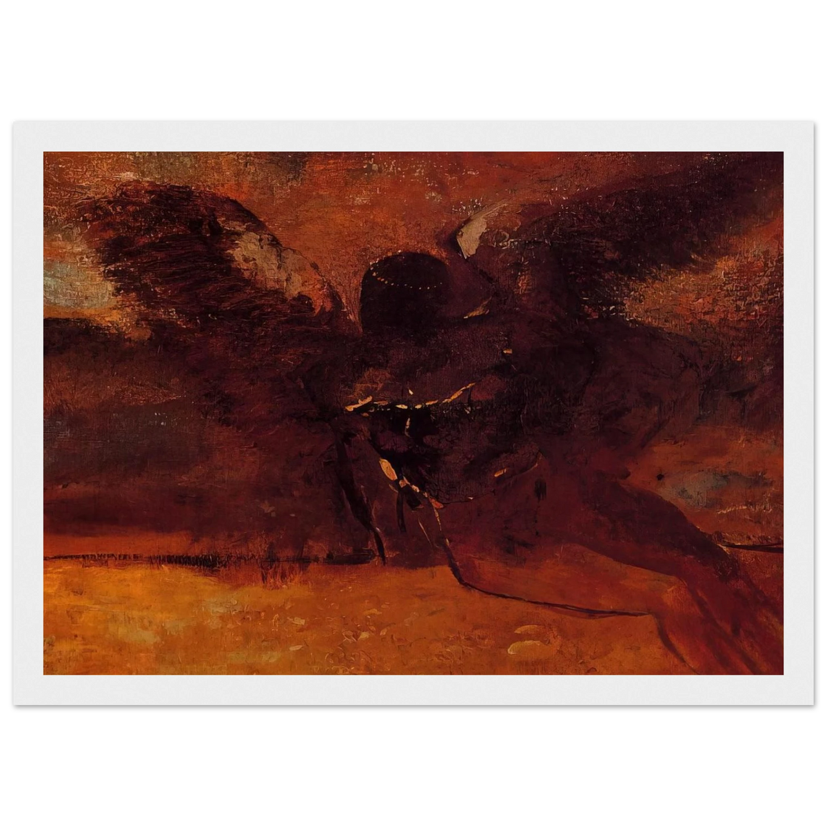 The Fall of Icarus - 1958 Framed Poster | Pablo Picasso Framed Prints Wall Art | Pablo Picasso Shop