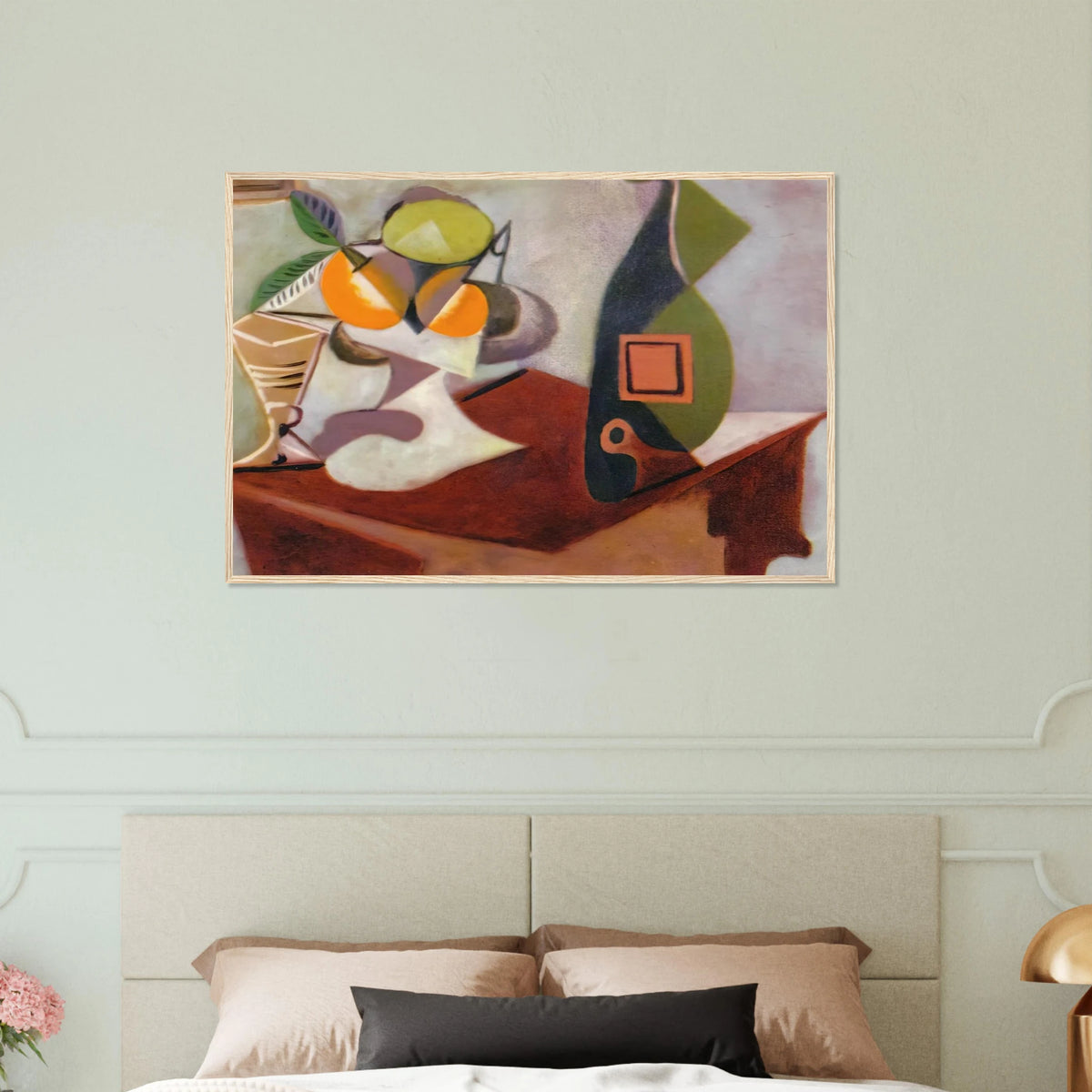 Still life with lemon and oranges Framed Poster | Pablo Picasso Framed Prints Wall Art | Pablo Picasso Shop