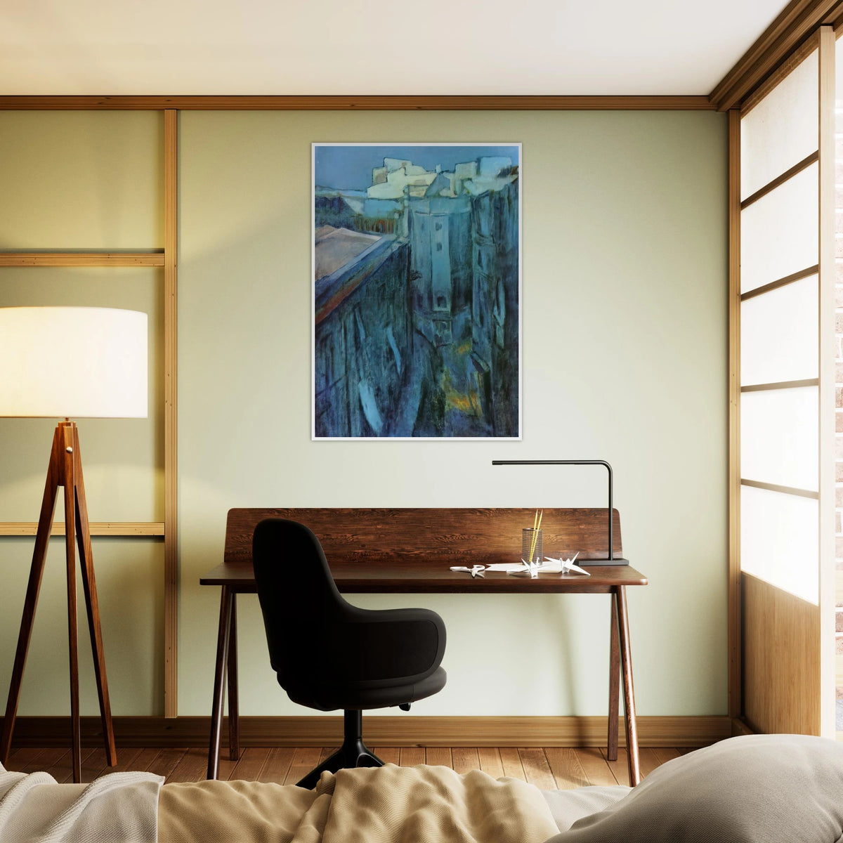 Dawn at Riera de Sant Joan Framed Poster | Pablo Picasso Framed Prints Wall Art | Pablo Picasso Shop