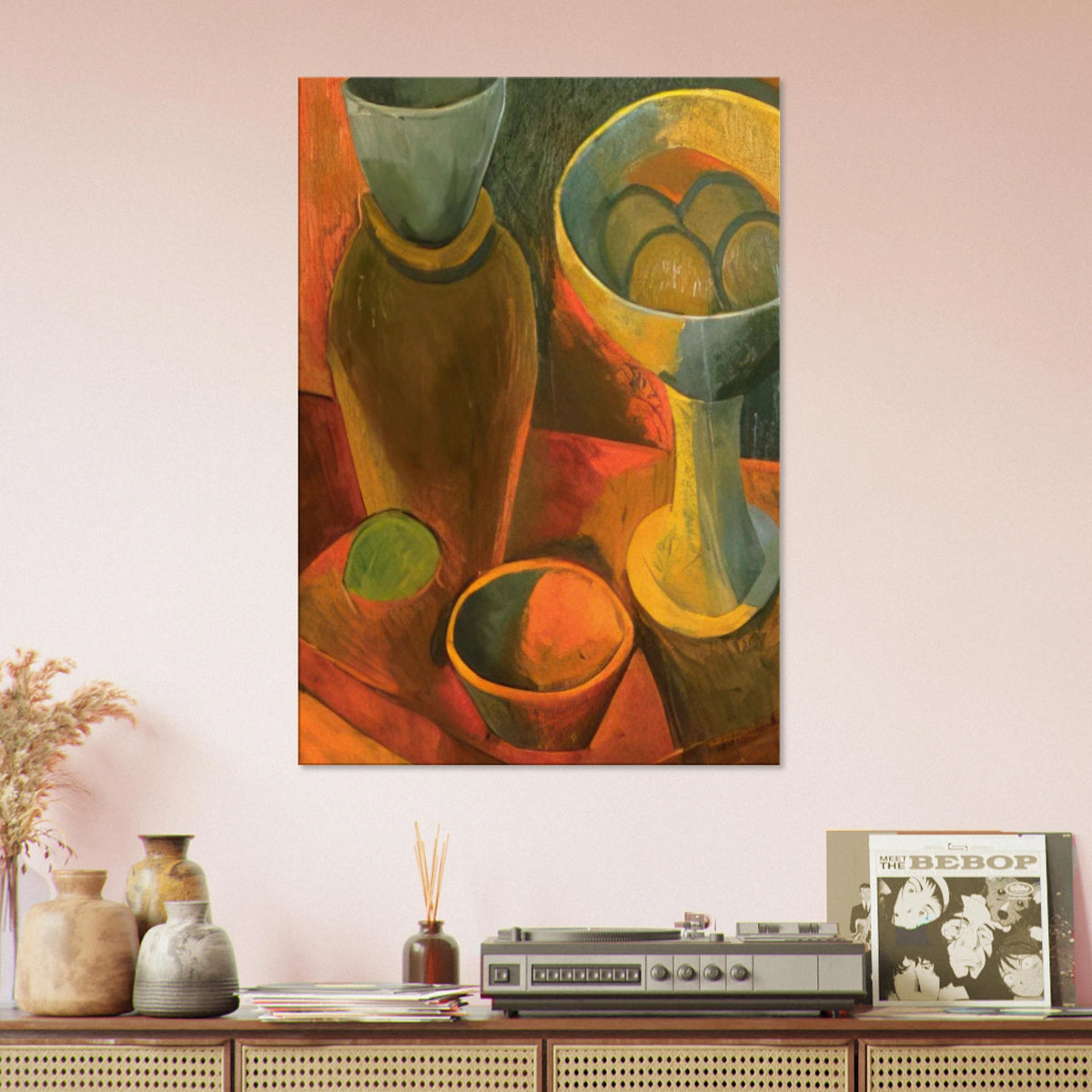 Jug and fruit dish Canvas | Pablo Picasso Canvas | Pablo Picasso Shop