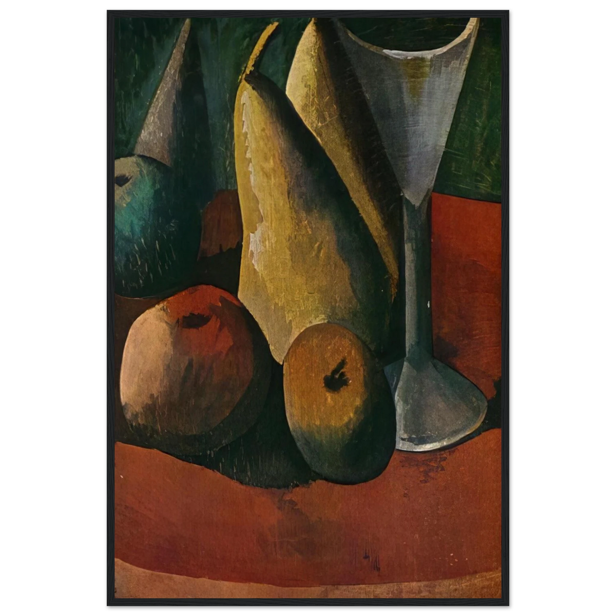 Glass and fruits Framed Poster | Pablo Picasso Framed Prints Wall Art | Pablo Picasso Shop